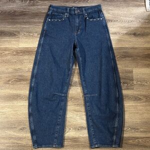 GAP studded barrel Blue Denim Jeans